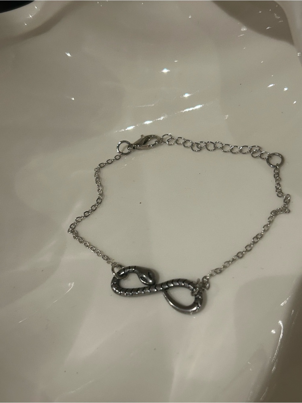 Silver Snake Bracelet